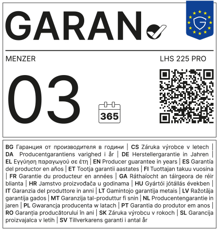 Etichetta di garanzia UE (etichetta GARAN)