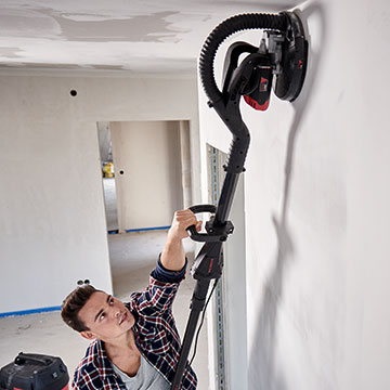 Levigatrice a collo lungo MENZER LHS 225 VARIO + dischi abrasivi Ultranet®
