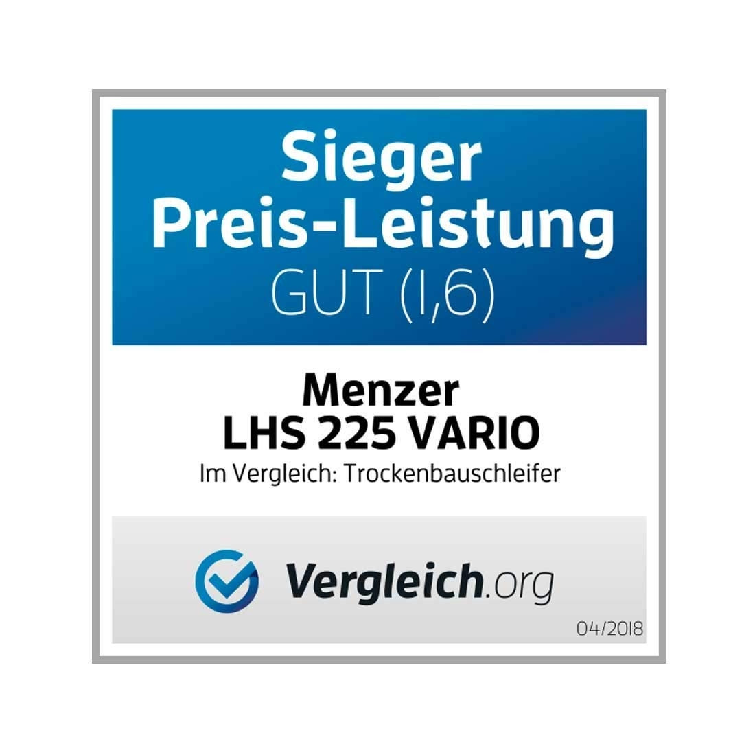 Levigatrice a collo lungo MENZER LHS 225 VARIO