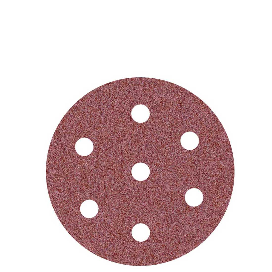 Dischi abrasivi velcrati MioTools per levigatrici rotorbitali, G24–240, Ø 90 mm / 7 fori / corindone normale