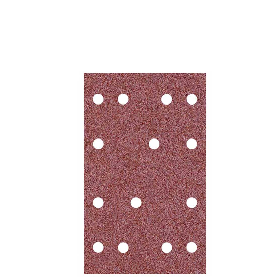 Carte abrasive velcrate MioTools per levigatrici orbitali, G40–240, 133 x 80 mm / 14 fori / corindone normale