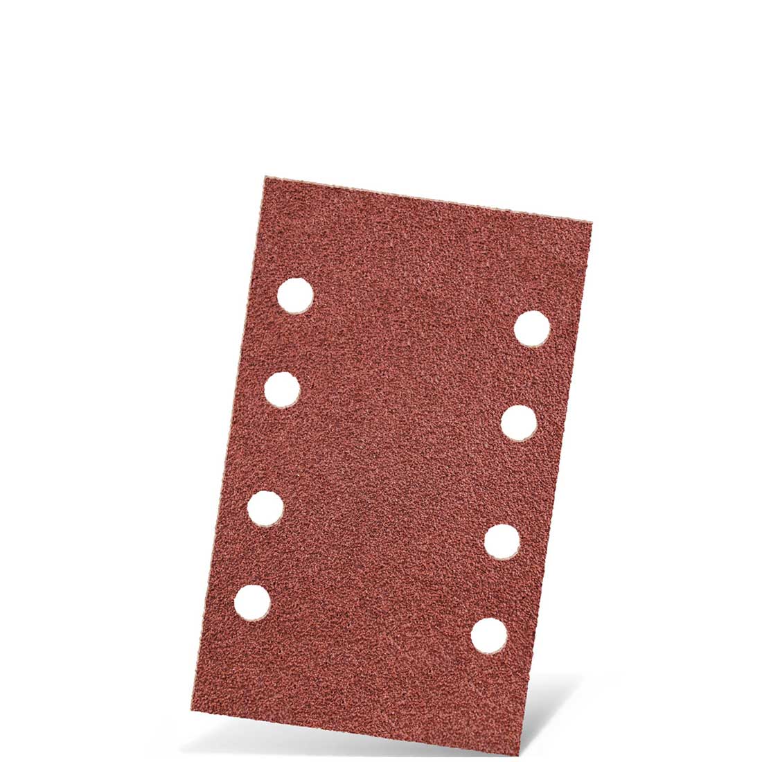 Carte abrasive velcrate MENZER per levigatrici orbitali, G40–240, 133 x 80 mm / 8 fori / corindone normale