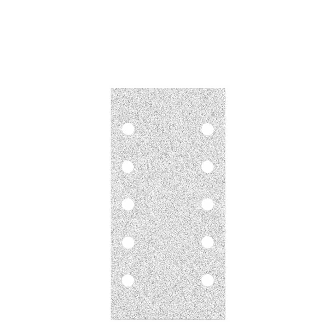 Carte abrasive velcrate MioTools per levigatrici orbitali, G40–400, 230 x 115 mm / 10 fori / corindone normale con stearato