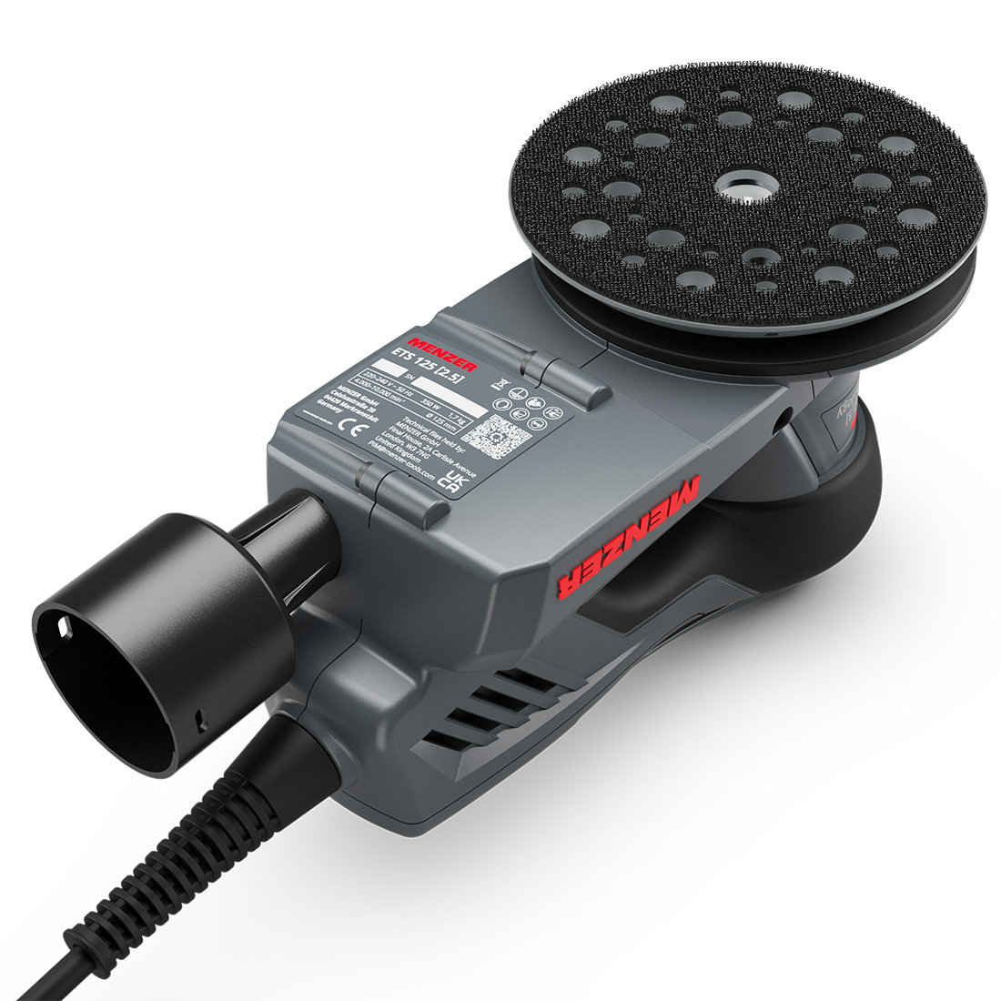 Levigatrice rotorbitale MENZER ETS 125 2.5 incl. valigia di trasporto MENZER systainer³