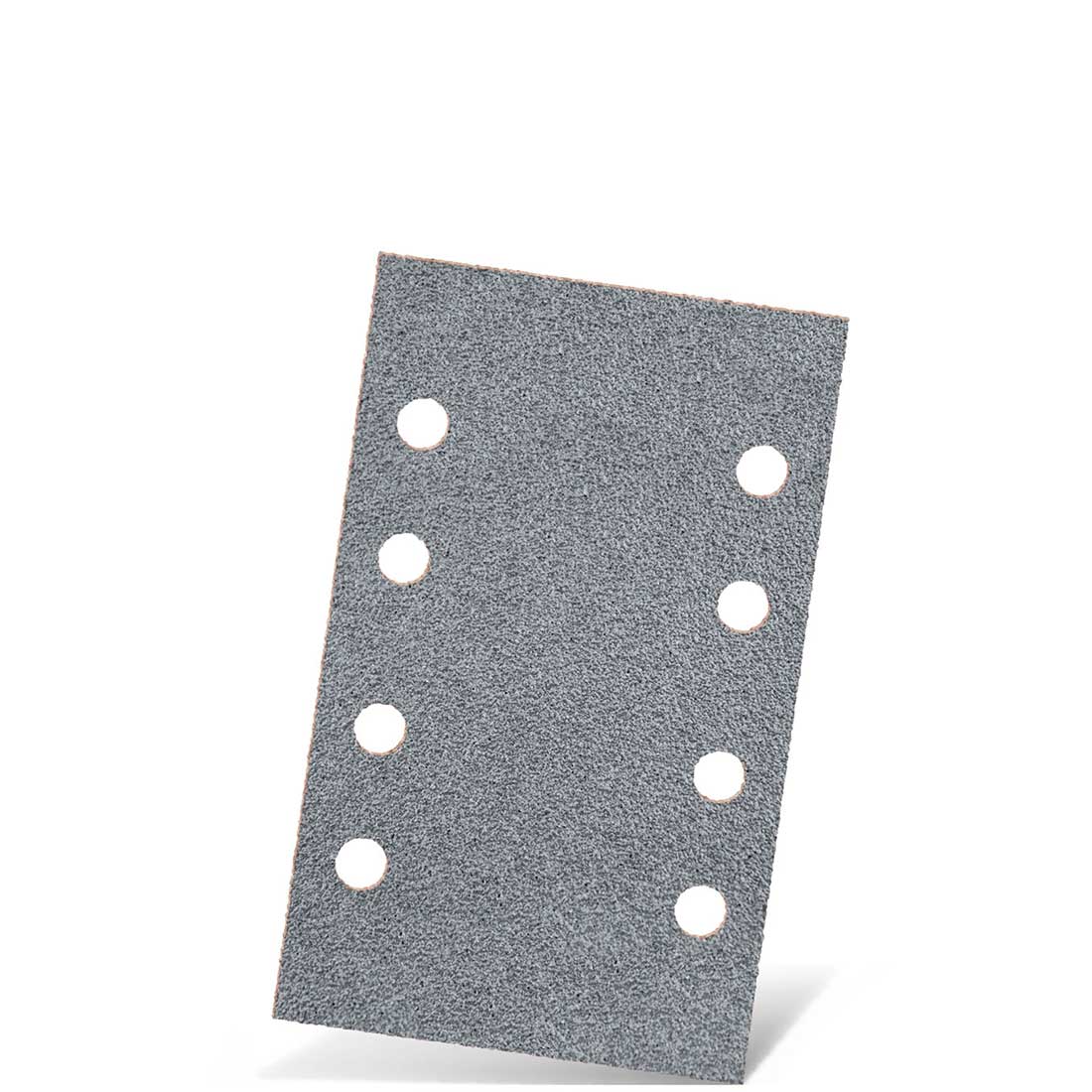 Carte abrasive velcrate MENZER per levigatrici orbitali, G40–400, 133 x 80 mm / 8 fori / corindone semi-friabile con stearato