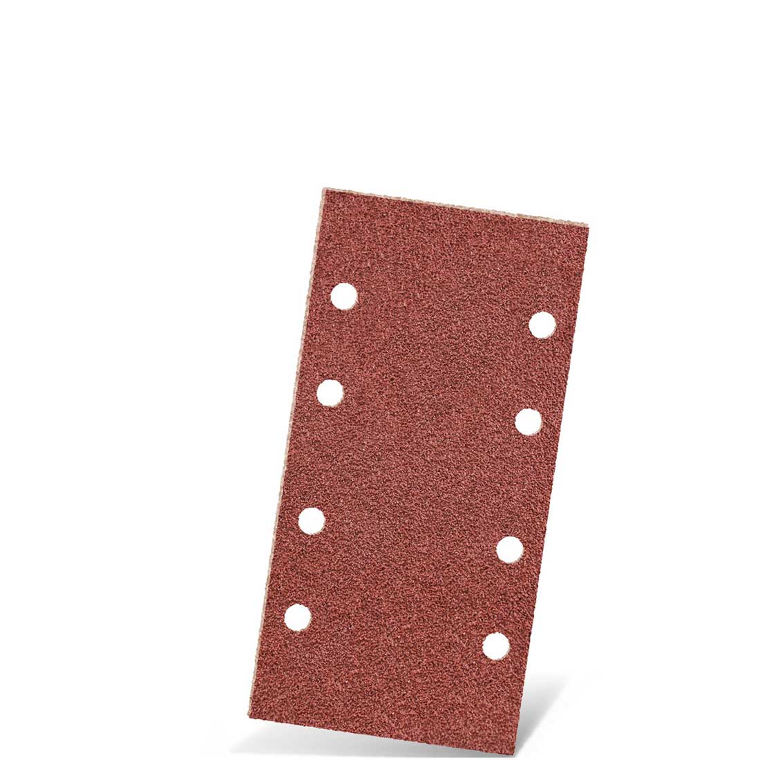 Carte abrasive velcrate MENZER per levigatrici orbitali, G40–240, 186 x 93 mm / 8 fori / corindone normale