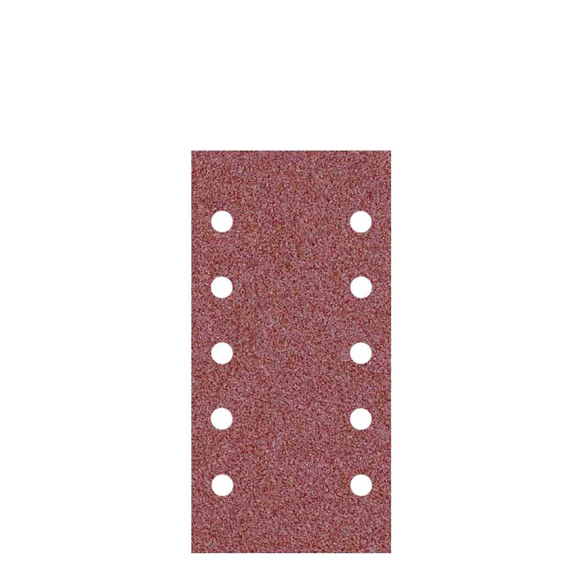 Carte abrasive velcrate MioTools per levigatrici orbitali, G40–240, 230 x 115 mm / 10 fori / corindone normale