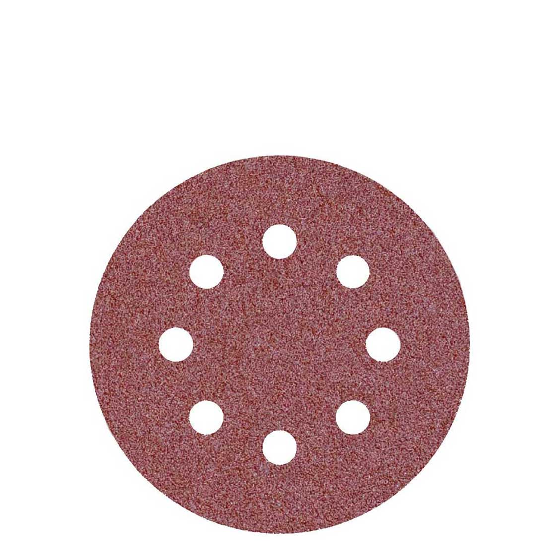 Dischi abrasivi velcrati MioTools per levigatrici rotorbitali, G24–240, Ø 115 mm / 8 fori / corindone normale