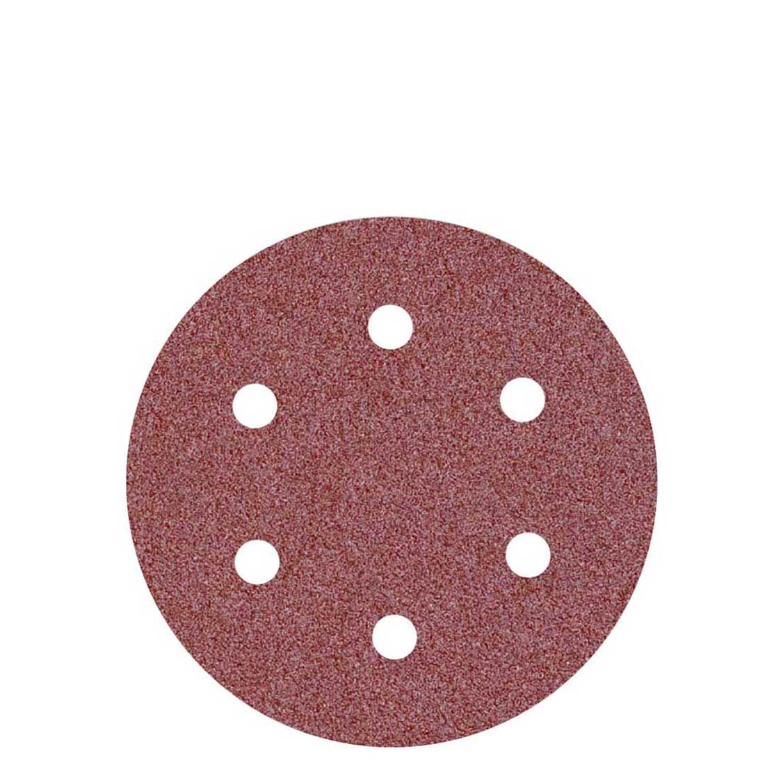 Dischi abrasivi velcrati MioTools per levigatrici rotorbitali, G24–240, Ø 150 mm / 6 fori / corindone normale