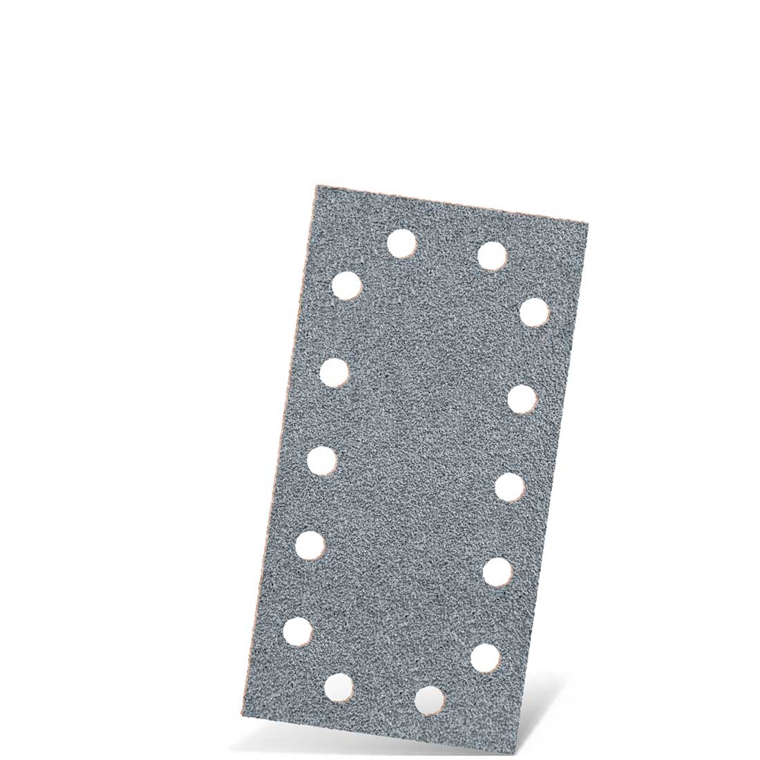 Carte abrasive velcrate MENZER per levigatrici orbitali, G40–400, 230 x 115 mm / 14 fori / corindone semi-friabile con stearato