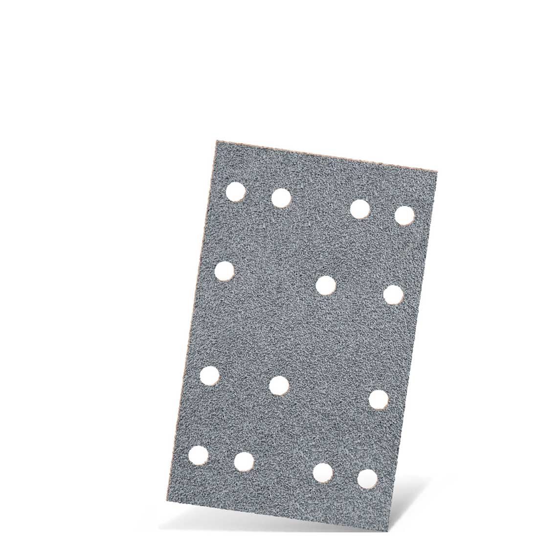 Carte abrasive velcrate MENZER per levigatrici orbitali, G40–400, 133 x 80 mm / 14 fori / corindone semi-friabile con stearato