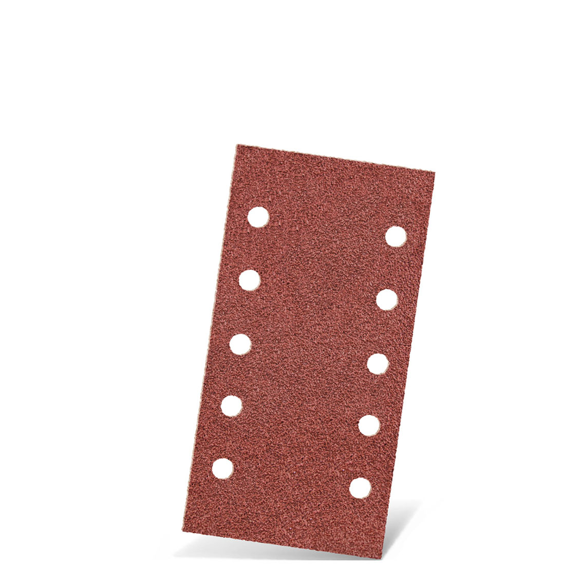 Carte abrasive velcrate MENZER per levigatrici orbitali, G40–240, 230 x 115 mm / 10 fori / corindone normale