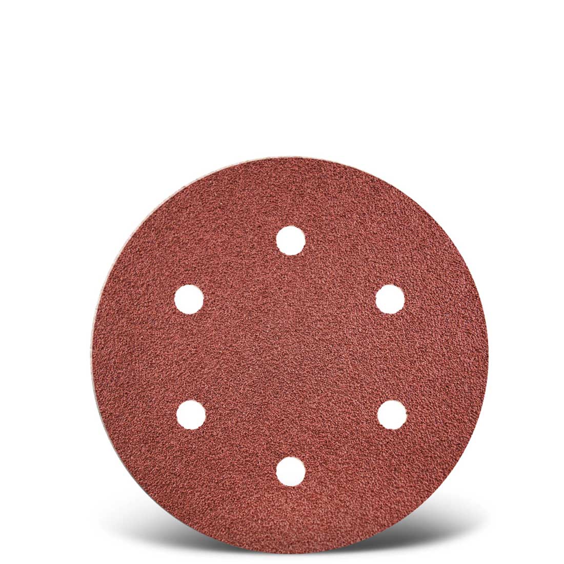 Dischi abrasivi velcrati MENZER per levigatrici rotorbitali, G24–240, Ø 150 mm / 6 fori / corindone normale