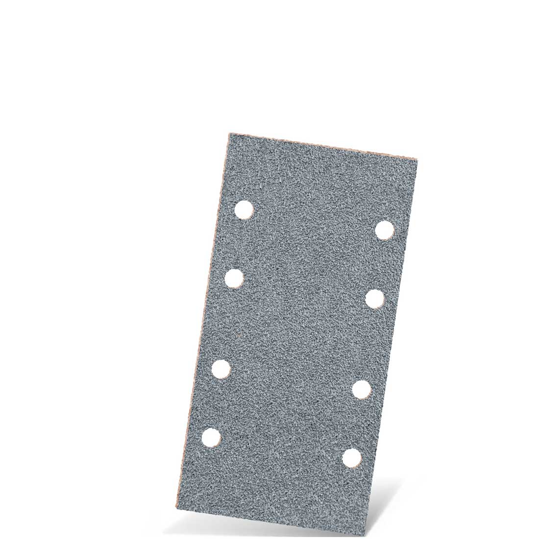 Carte abrasive velcrate MENZER per levigatrici orbitali, G40–400, 186 x 93 mm / 8 fori / corindone semi-friabile con stearato