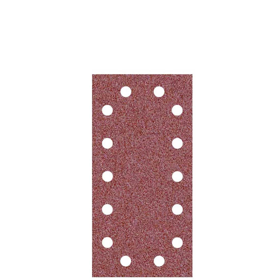 Carte abrasive velcrate MioTools per levigatrici orbitali, G40–240, 230 x 115 mm / 14 fori / corindone normale